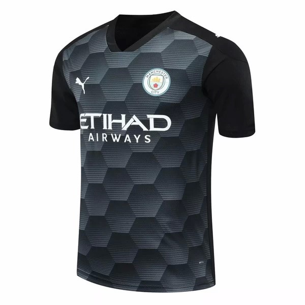 Maillot Football Manchester City Domicile Gardien 2020-21 Noir